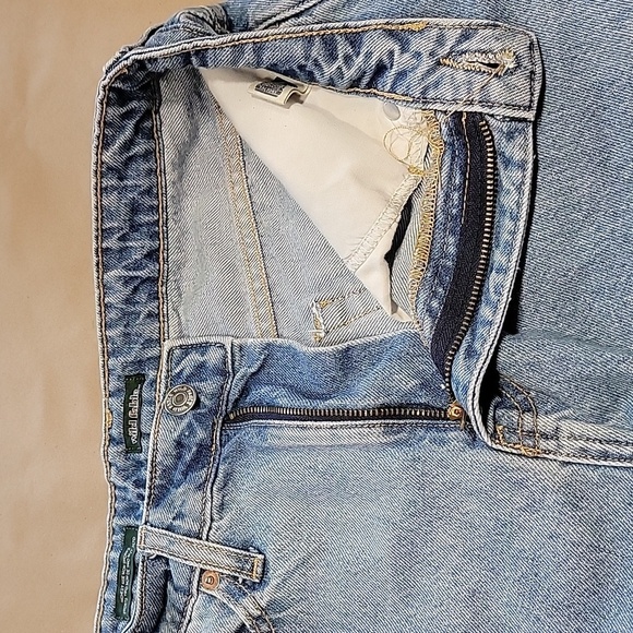 wild fable Size 6 Highest Rise Mom Shorts Denim w/ Embroidered Happy on Pocket - Picture 8 of 13